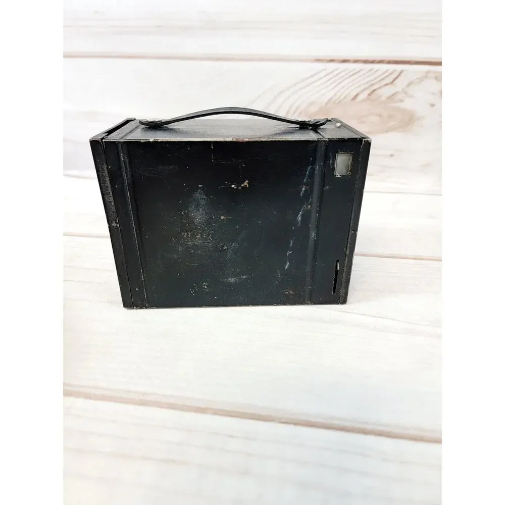 Kodak Hawk-Eye No. 2 Model Box Camera 520 Film Vintage, Black